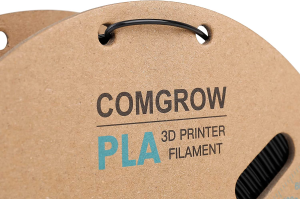 Comgrow Creality PLA 3D Printer Filament, Dimensional Accuracy +/- 0.02 Mm, Black + White 1.75Mm 2 Spools for Ender3 CR-10