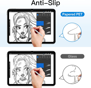 Jetech Paper Screen Protector for Ipad 10 (10.9-Inch, 2022 Model, 10Th Generation), Anti-Glare, Matte PET Film for Drawing