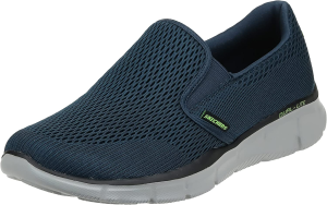 Skechers Men’S Equalizer Double Play Slip-On Loafer, Navy, 6.5 Wide