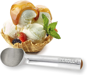 Zeroll Ice Cream Scoop, Silver, 1020 2-Ounce