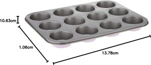 Wiltshire Two Toned 12 Cup Muffin Pan, Pink