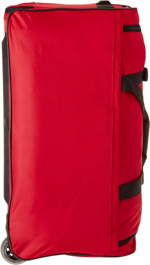 Rockland Rolling Duffel Bag, Red, 30-Inch, Rolling Duffel Bag