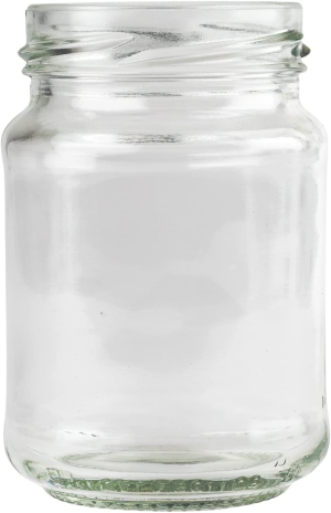 【AU Stock】24 X 150Ml Clear Glass Food Jar | round Glasses Jar with 53Mm Golden Twist Cap | Food Container Storage, Spices Jars, Mason Jar for Liquid Jams, Chutneys, Pickles, Sauces