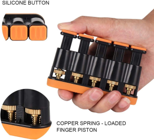 Xcellent Global Hand Exerciser Finger Strengthener Trainer – Great Exercisers for Hand, Finger & Wrist Strength Training Exercises for Guitar, Piano, Golf, Tennis & Physical Therapy SP025