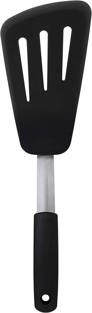 OXO 0719812018423 Cooking Spatula, One Size, Black, 0719812018423