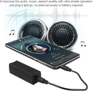 Delicate Quality Ground Loop Noise Isolator, Plug and Play Portable Ground Loop Isolator, Home Sound System