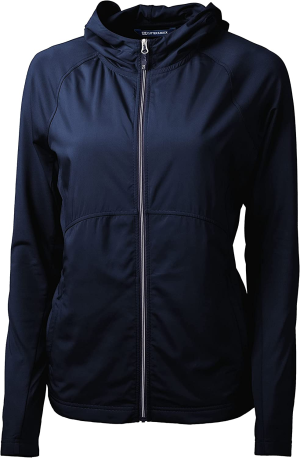 Cutter & Buck Women’S Adapt Eco Knit Hybrid Recycled Full Zip Jacket