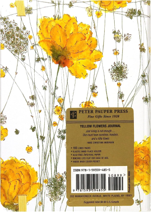 Yellow Flowers Journal (Notebook, Diary) (Small Format Journals): 1