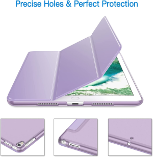 Jetech Case for Ipad Air 3Rd Generation 2019 Model and Ipad Pro 10.5-Inch 2017 Model, Cover with Auto Wake/Sleep (Light Purple)