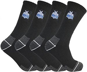 AFL North Melbourne Kangaroos Bed Socks 3 Pair (3-8 Womens)