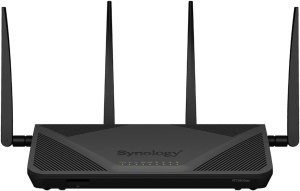 Synology Router Rt2600Ac – 1.7Ghz Dual Core, Quad Stream, Dual Band, Black, RT2600AC