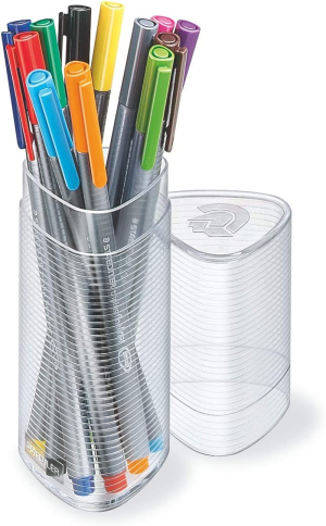 Staedtler Triplus Fineliner Pen, Assorted (Pack of 12)