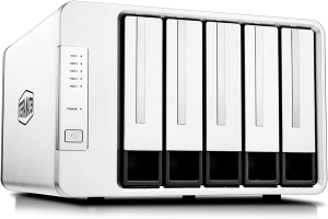 Terramaster D5-300C USB3.1 (Gen1) Type C 5-Bay RAID Enclosure Support RAID 0/1/Single Exclusive 2+3 RAID Mode Hard Drive RAID Storage (Diskless)