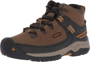 KEEN Unisex Children’S Targhee Mid Waterproof Hiking Boots