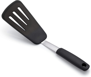 OXO 0719812018423 Cooking Spatula, One Size, Black, 0719812018423