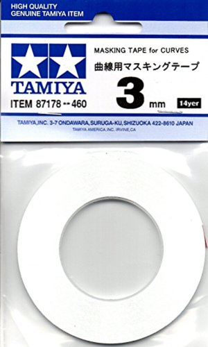Tamiya Masking 87178 Masking for Crafts, 3Mm X 20M