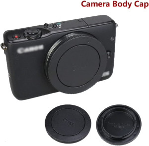 JJC 2-Pack Canon EF-M Mount Body Cap + Rear Lens Cap for Canon EOS M50 M50II M100 M200 M6 M6II M5 M3 M10 EOS M… Canon EF-M Mount Cameras & Lenses