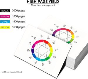 4 Pack LC3319XL LC-3319XL Ink Cartridge Compatible with Brother MFC J5330DW J5730DW J6530DW J6730DW J6930DW (1BK1C1M1Y)