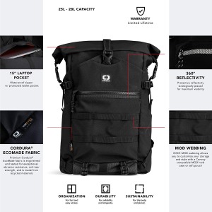 OGIO ALPHA Convoy 525R Rolltop Backpack