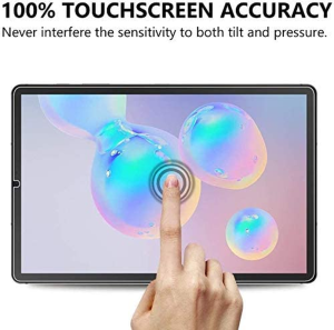 T Tersely Screen Protector Glass for Samsung Galaxy Tab S6 Lite 2020 & 2022 10.4″, Premium 9H Hardness HD Tempered-Glass Film Screen Protector for Samsung Galaxy Tab S6Lite (10.4 Inch)