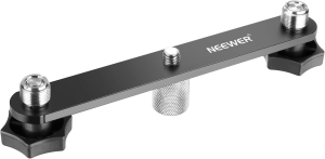 Neewer NW-036 Microphone Bar, Durable Sturdy Steel Microphone Mount Bracket T-Bar with Standard 5/8-Inch Thread Smooth Finish, Suitable for Most Microphones Clips Stands Boom Arms in Studios Showrooms