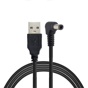 CY USB 2.0 Type a Male to 5.5 X 2.5Mm DC 5V Power Plug Barrel Connector Charge Cable 80Cm