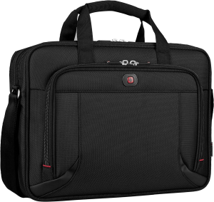 WENGER Laptop Briefcase, 33 Centimeters, Black