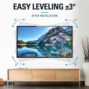 Mounting Dream TV Wall Mount TV Bracket for Most 42-90 Inch TV, UL Listed Full Motion TV Mount with Articulating Arms, Max VESA 800X400Mm 132 Lbs. Loading, Fits 16″, 18″, 24″ Studs MD2298-XL-04