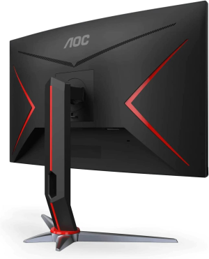 AOC 27-Inch QHD Curved 1Ms 144Hz Free-Sync Premium Gaming Monitor