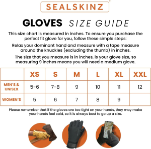 SEALSKINZ Unisex Waterproof All Weather Ultra Grip Knitted Glove