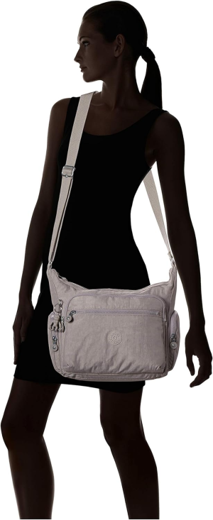 Kipling Women’S Gabbie Bag, Casual Nylon Shoulder Bag Crossbody