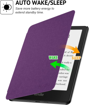 OLAIKE Case for All-New 6.8″ Kindle Paperwhite (11Th Generation – 2021 Release), Durable Smart Cover with Auto Sleep/Wake, Only Fit 2021 Kindle Paperwhite or Signature Edition, Purple