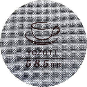 YOZOTI Espresso Puck Screen, 2 Pcs Reusable 1.7Mm Thickness 100Μm 316 Stainless Steel Professional Barista Coffee Filter Mesh Plate for Espresso Portafilter Filter Basket（58.5Mm）