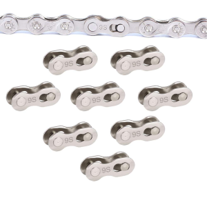 SUNTRADE 8 Pairs Reusable Bicycle Missing Link for 6, 7, 8, 9, 10,11,12 Speed Chain (11 Speed)