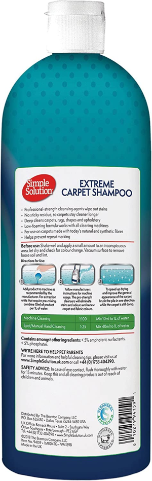 Simple Solution Carpet Shampoo