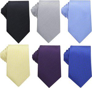 Weishang Men’S Lot Silk Tie Necktie Woven Jacquard Neck Ties