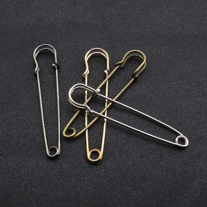 40 Pcs Safety Pins Set Silver Bronze Golden Black 4 Color Large Strong Metal Safety Pins Kit 2 Inch & 3 Inch for Blankets Skirts Kilts Crafts