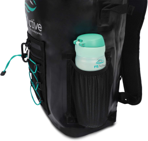 FE Active Dry Bag Waterproof Backpack – 20L Eco Friendly Hiking Backpack. Wet Bag for Camping Accessories & Fishing Gear. Great Travel Bag, Beach Bag for Kayak & Boating | Designed in California, USA