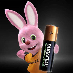 Duracell Rechargeable AA Nimh 2500Mah Battery (4 Pcs)