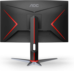 AOC 27-Inch QHD Curved 1Ms 144Hz Free-Sync Premium Gaming Monitor