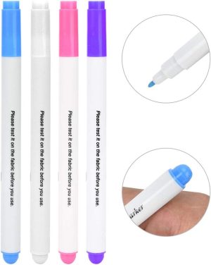 Erasable Water Fabric Marker Pen, Leather Craft DIY Tool Sewing Accessories Tailor Pen, Used for Clothing, Shoes, Leather and Other Industries for the Purpose of Marking