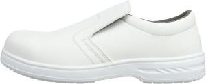 Portwest Steelite Slip on Safety Shoe, White, Size 42