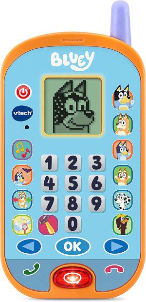 Vtech Bluey Ring Ring Phone – Bluey Interactive Phone – 554603 – Multicoloured