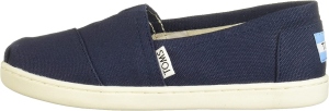 Toms Alpargatas Shoe – Kids’ Navy Canvas 5.0