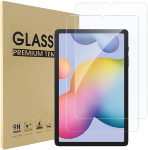 Simpeak 2 Pack Screen Protector Compatible with Samsung Galaxy Tab S6 Lite 2020 & 2022 10.4″, Tempered Glass Screen Protectors Replacement for Samsung Tab S6 Lite 10.4, Film Clear [9H Hardness][Bubble Free]