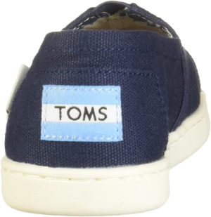 Toms Alpargatas Shoe – Kids’ Navy Canvas 5.0