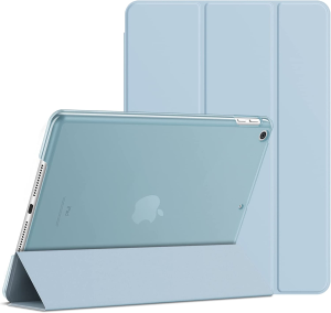 Jetech Case for Ipad (9.7-Inch, 2018/2017 Model, 6Th/5Th Generation), Smart Cover Auto Wake/Sleep (Misty Blue)