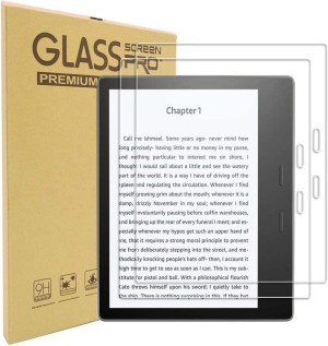 T Tersely [2 PACK] for Kindle Oasis 7 Inch (2017 Release/2019 Release) Screen Protector, Tempered-Glass Screen Protector for Amazon All-New Kindle Oasis E-Reader 7 Inch (2017 Release/2019 Release)