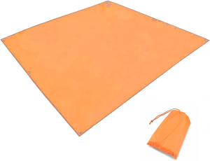 TRIWONDER Tent Tarp Picnic Mat Tent Footprint Beach Groundsheet Hammock Rain Fly Camping Shelter Sunshade