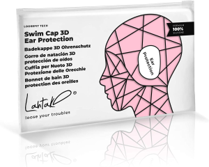 Swim Caps Ear Protection 3D – Swimming Cap for Women Men – Silicone Swim Cap Waterproof – Fits Long Hair & Short – Adult Swim Cap – Youth Swim Cap – Swim Hats